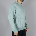 İki İplik Likralı Kapüşonlu Kanguru Cep Erkek Sweatshirt